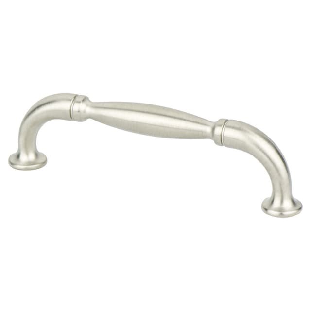 Berenson Euro Classica Series 3-3/4" (95 mm) Center to Center Brushed Nickel Pull, - 7081-1BPN-P