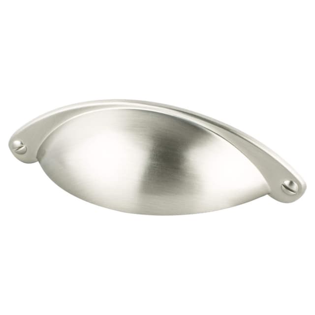Berenson Andante Series 2-1/2" (64 mm) Center to Center Brushed Nickel Cup Pull, - 7884-1BPN-P