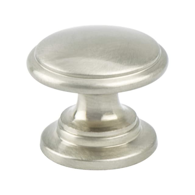 Berenson Andante Series Brushed Nickel 1-3/16" (30 mm) Diameter Knob, - 7891-1BPN-P