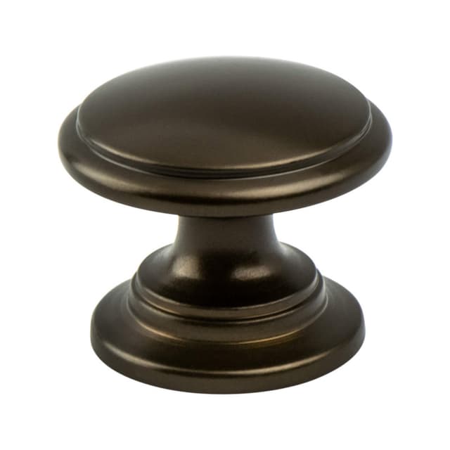 Berenson Adagio Series Oil Rubbed Bronze 1-3/16" (30 mm) Diameter Knob, - 7896-1ORB-P