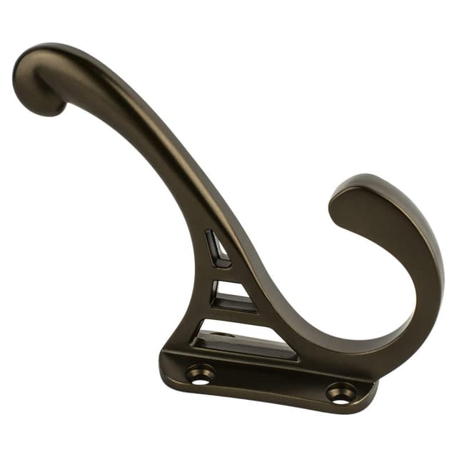 4" x 3-1/16" Coat Hook, Oil-Rubbed Bronze Finish 10/Box