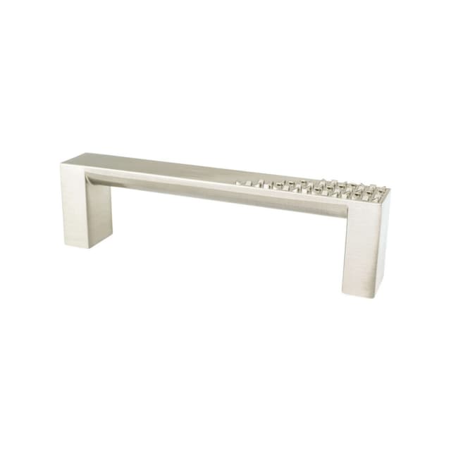 Berenson Rogue Series 3-3/4" (95 mm) Center to Center Brushed Nickel Pull, - 8097-1BPN-P