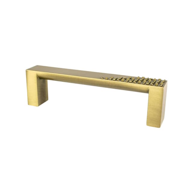 Berenson Rogue Series 3-3/4" (95 mm) Center to Center Modern Brushed Gold Pull, - 8103-1MDB-P