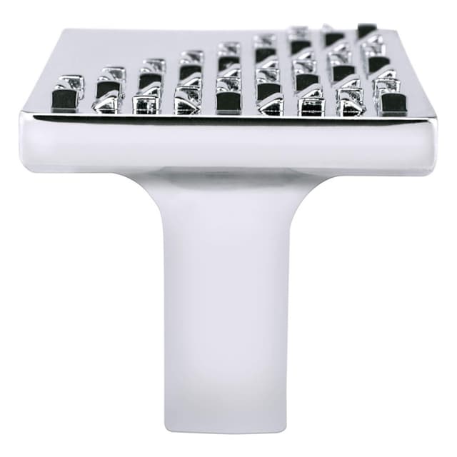 Berenson Rogue Series Polished Chrome 1-3/16" (30 mm) L x 1-3/16" (30 mm) W Knob, - 8114-1026-P