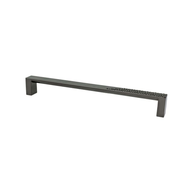 Berenson Rogue Series 8-13/16" (224 mm) Center to Center Black Nickel Pull, - 8124-1098-P