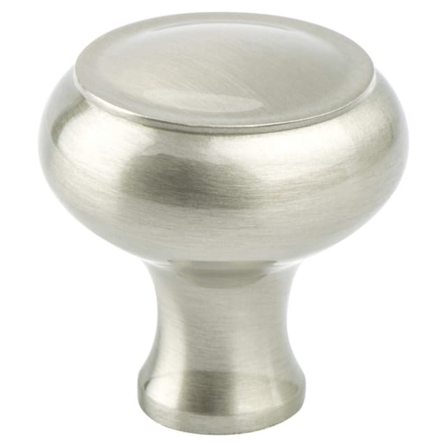 Berenson Forte Series Brushed Nickel 1-11/16" (43 mm) Diameter Knob, - 8279-1BPN-P