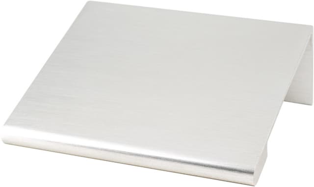 Berenson Edge Pull Series 1" (25 mm) Center to Center Satin Nickel Tab Pull, - 9000-4BNL-P