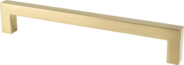 Berenson Modern Square Series 6-5/16" (160 mm) Center to Center Champagne Pull, - 9027-40CZ-P