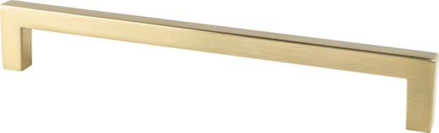 Berenson Modern Square Series 7-9/16" (192 mm) Center to Center Champagne Pull, - 9028-40CZ-P