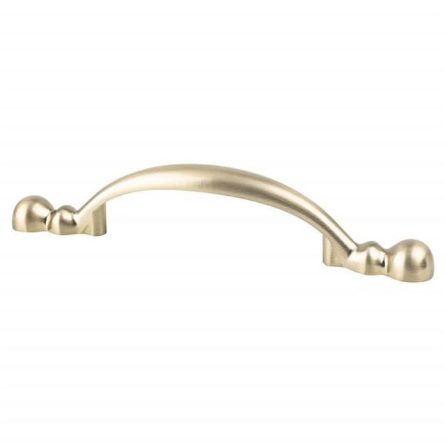 Berenson Traditional Advantage Four Series 3" (76 mm) Center to Center Champagne Pull, - 9135-10CZ-P
