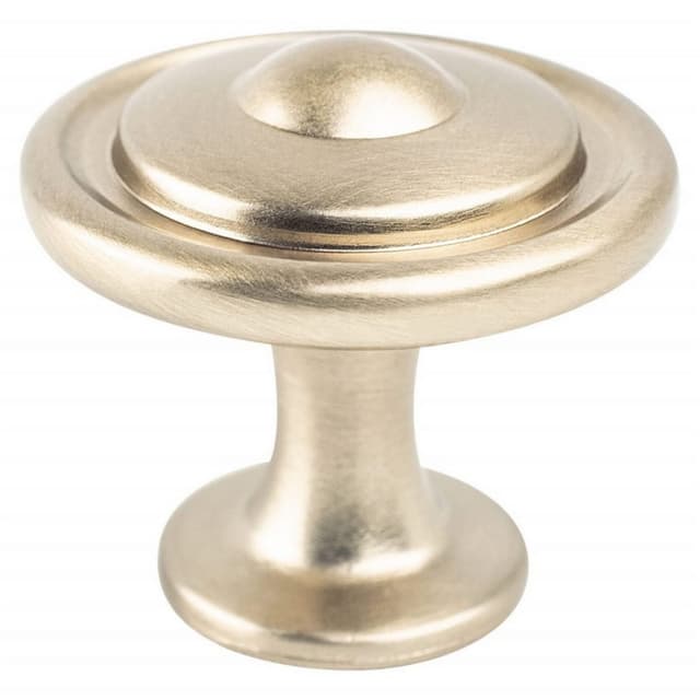 Berenson Traditional Advantage Three Series Champagne 1-1/4" (32 mm) Diameter Knob, - 9169-10CZ-P