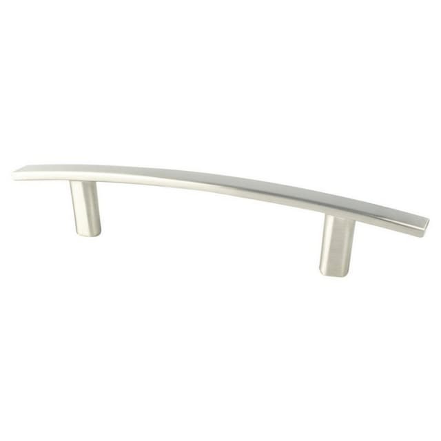 Berenson Transitional Advantage One Series 3-3/4" (96 mm) Center to Center Brushed Nickel Pull, - 9171-1BPN-P