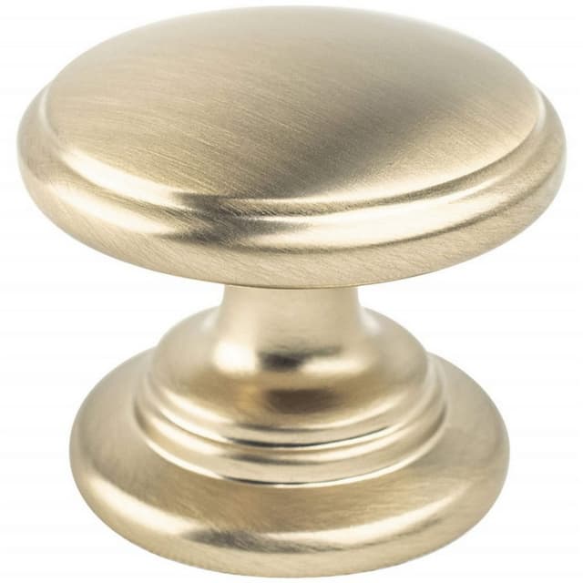 Berenson Traditional Advantage Two Series Champagne 1-3/16" (30 mm) Diameter Knob, - 9190-10CZ-P