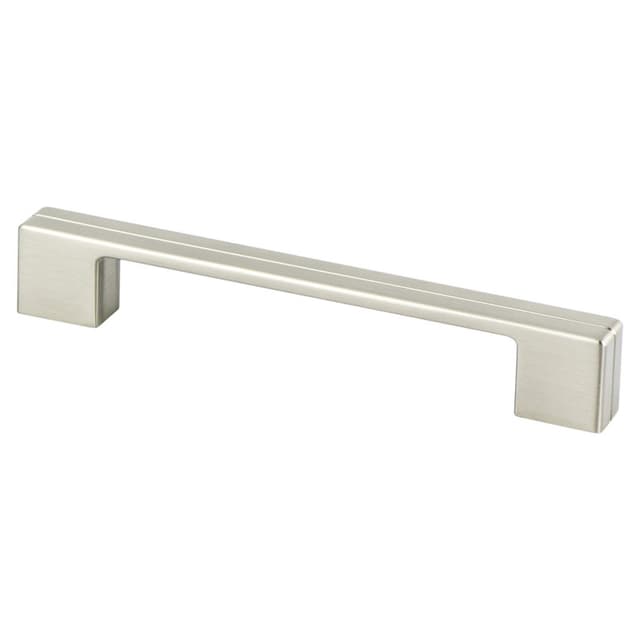 Berenson Skyline Series 6-5/16" (160 mm) Center to Center Brushed Nickel Pull, - 9203-1BPN-P