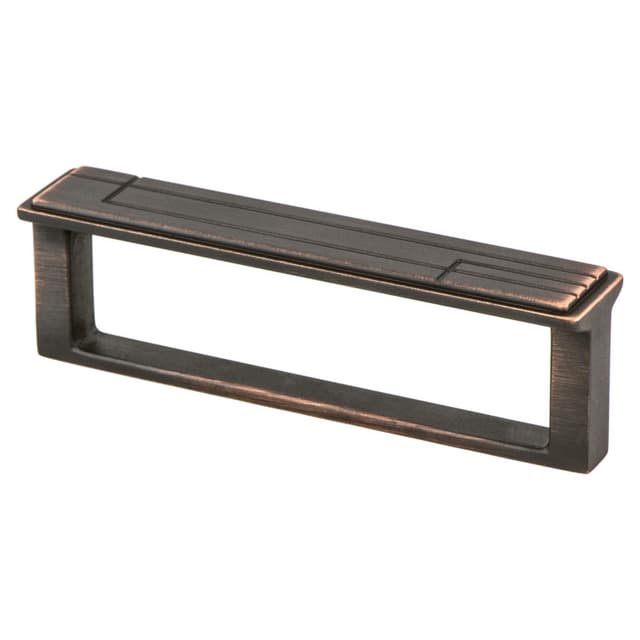 Berenson Oak Park Series 3-3/4" (96 mm) Center to Center Verona Bronze Pull, - 9212-10VB-P