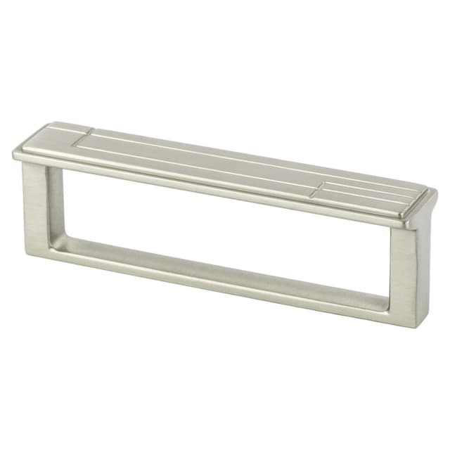 Berenson Oak Park Series 3-3/4" (96 mm) Center to Center Brushed Nickel Pull, - 9214-1BPN-P