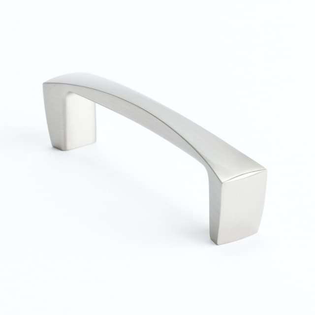 Berenson Aspire Series 3-3/4" (96 mm) Center to Center Brushed Nickel Pull, - 9231-1BPN-P