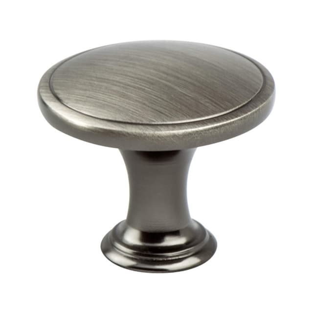 Berenson Oasis Series Brushed Tin 1-1/4" (32 mm) Diameter Knob, - 9256-10BT-P