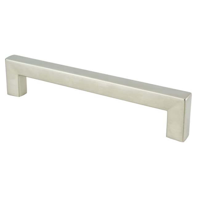 Berenson Square Series 5-1/16" (128 mm) Center to Center Brushed Nickel Pull, - 9284-1BPN-C