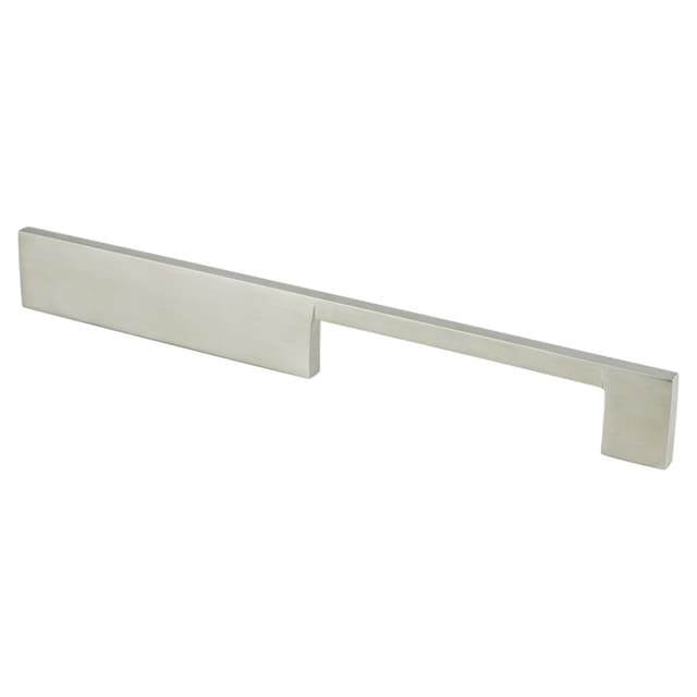 Berenson I-Spazio Series 7-9/16" (192 mm) Center to Center Brushed Nickel Pull, - 9293-1BPN-C