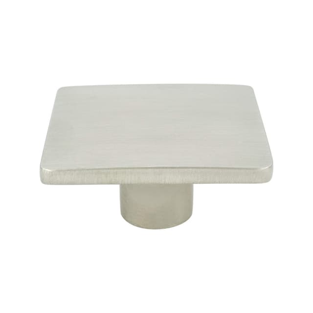 Berenson Wave Series Brushed Nickel 1-15/16" (49 mm) L x 1-15/16" (49 mm) W Knob, - 9318-1BPN-C