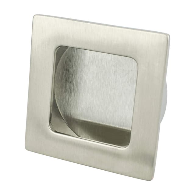 Stylus Series, Zinc Die Cast Recess Pulls 1-7/8" Bore Dia., Brushed Nickel Finish