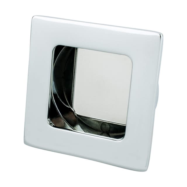 Stylus Series, Zinc Die Cast Recess Pulls 1-7/8" Bore Dia., Polished Chrome Finish