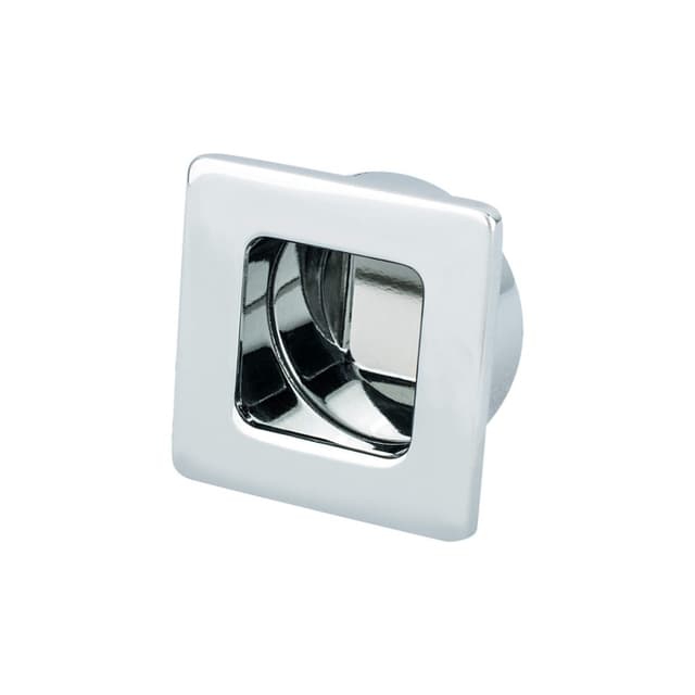 Stylus Series, Zinc Die Cast Recess Pulls 26 mm Bore Dia., Polished Chrome Finish