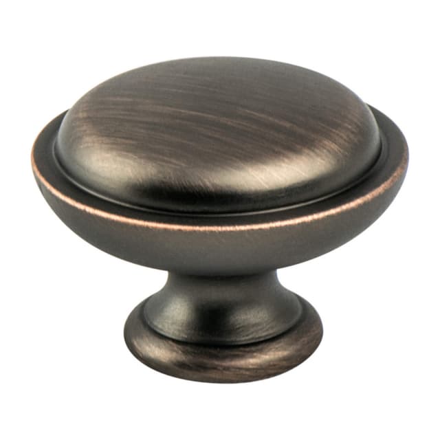 Berenson Traditional Advantage One Series Verona Bronze 1-1/8" (29 mm) Diameter Knob, - 9336-10VB-P