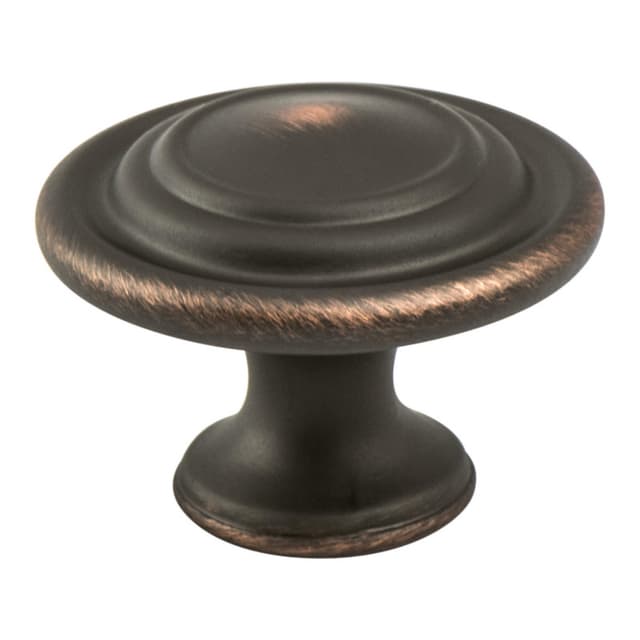 Berenson Traditional Advantage Four Series Verona Bronze 1-3/8" (35 mm) Diameter Knob, - 9365-10VB-P