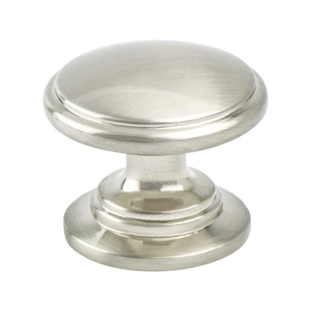 Berenson Traditional Advantage Two Series Brushed Nickel 1-3/16" (30 mm) Diameter Knob, - 9375-1BPN-P