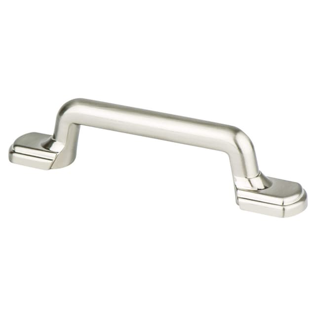 Berenson Advantage Plus Five Series 3" (76 mm) Center to Center Brushed Nickel Pull, - 9378-1BPN-P