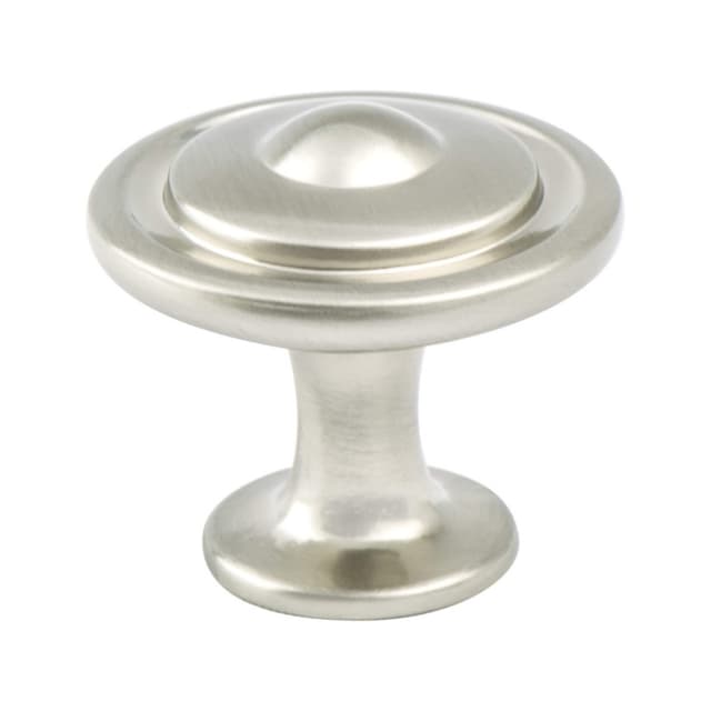 Berenson Traditional Advantage Three Series Brushed Nickel 1-1/4" (32 mm) Diameter Knob, - 9381-1BPN-P