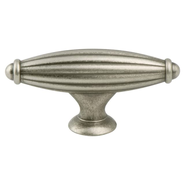 Berenson Advantage Plus Five Series Weathered Nickel 2-9/16" (65 mm) L x 11/16" (17 mm) W Knob, - 9389-10WN-P
