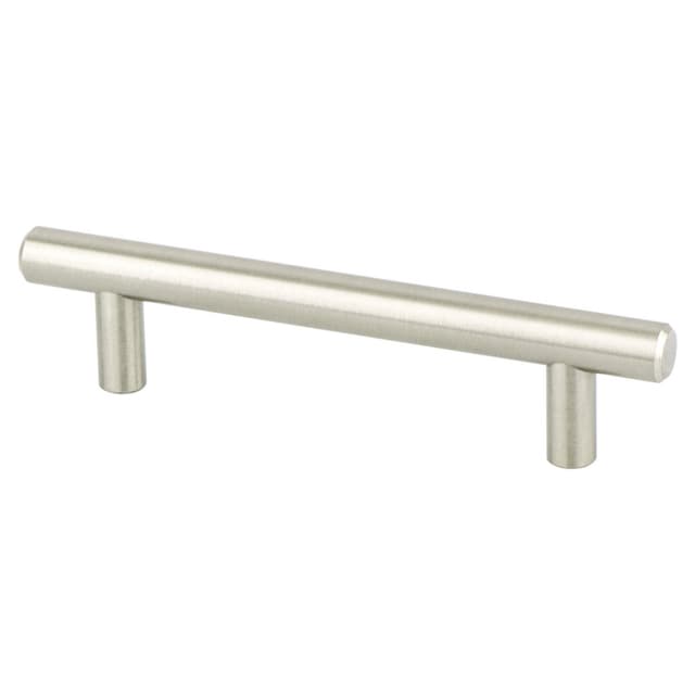 Berenson Steel Series 3-3/4" (95 mm) Center to Center Satin Nickel Pull, - 9401-2BPN-P