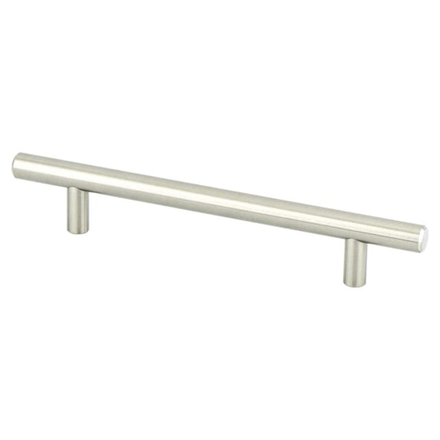 Berenson Steel Series 5-1/16" (128 mm) Center to Center Satin Nickel Pull, - 9402-2BPN-P