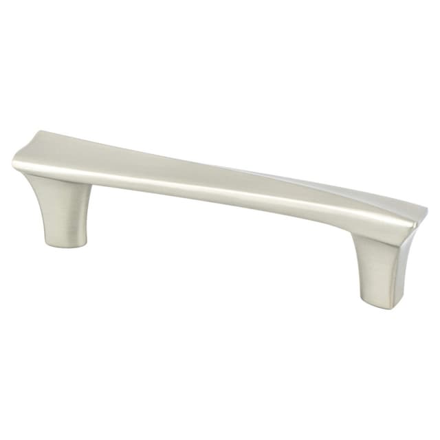 Berenson Fluidic Series 3-3/4" (96 mm) Center to Center Brushed Nickel Pull, - 9476-1BPN-P