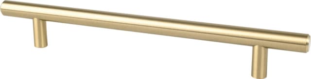 Berenson Steel Series 6-5/16" (160 mm) Center to Center Satin Champagne Pull, - 9523-20CZ-P