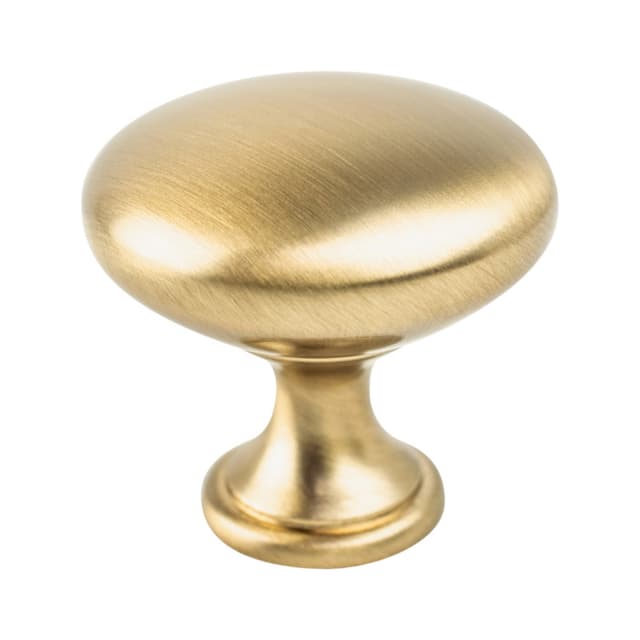 Berenson Berenson Knobs Series Modern Brushed Gold 1-1/8" (28.5 mm) Diameter Knob, - 9714-1MDB-P