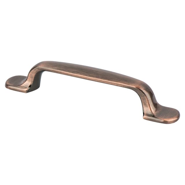 Berenson Euro Moderno Series 3-3/4" (95 mm) Center to Center Brushed Antique Copper Pull, - 9719-1BAC-P