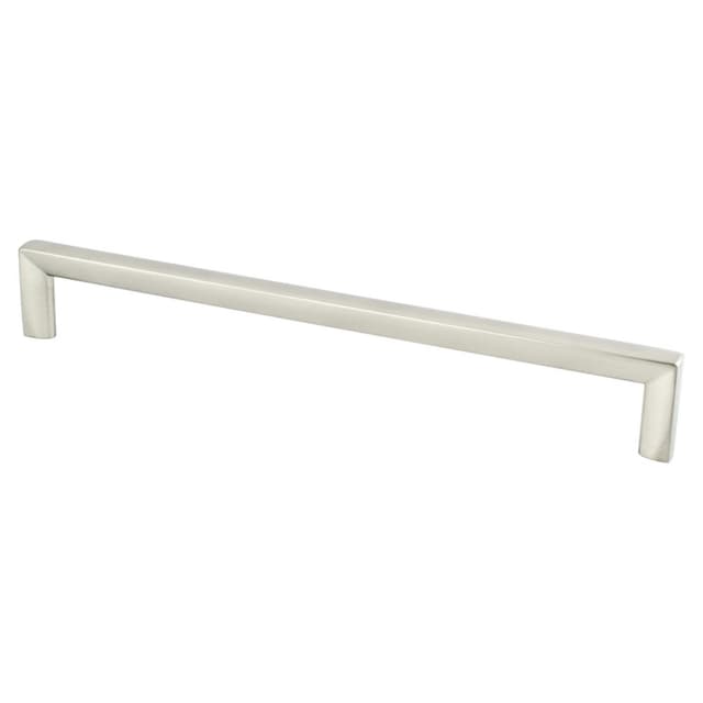 Berenson Metro Series 8-13/16" (224 mm) Center to Center Brushed Nickel Pull, - 9828-1BPN-P