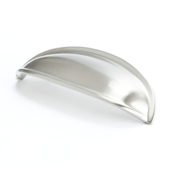 Berenson American Classic Series 3" (76 mm) Center to Center Brushed Nickel Cup Pull, - 9896-1BPN-P
