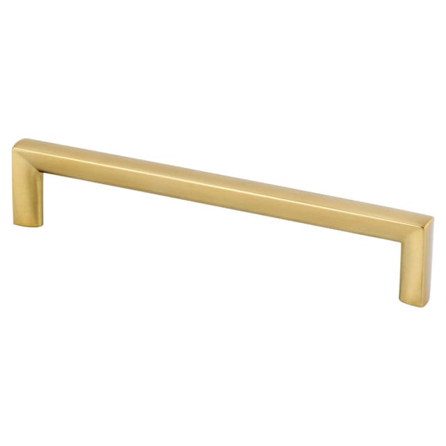 Berenson Metro Series 6-5/16" (160 mm) Center to Center Modern Brushed Gold Pull, - 9899-1MDB-P