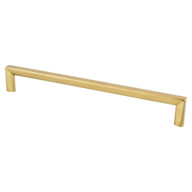 Berenson Metro Series 8-13/16" (224 mm) Center to Center Modern Brushed Gold Pull, - 9901-1MDB-P