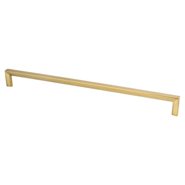 Berenson Metro Series 12-5/8" (320 mm) Center to Center Modern Brushed Gold Pull, - 9902-1MDB-P