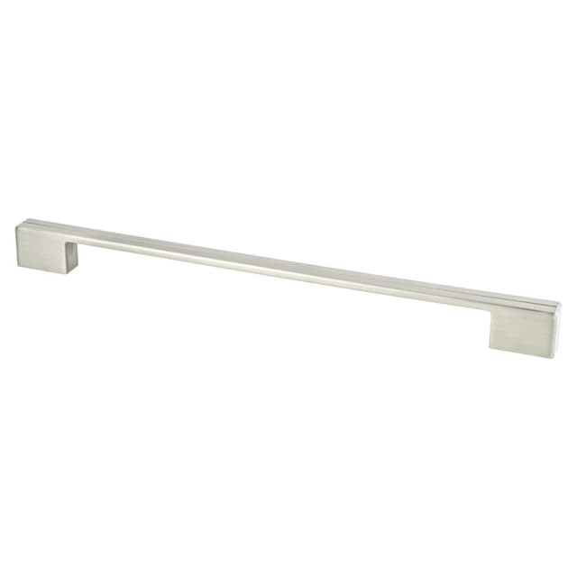 Berenson Skyline Series 12-5/8" (320 mm) Center to Center Brushed Nickel Pull, - 9974-1BPN-P