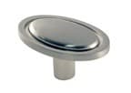 Pro Value Classic Series Satin Nickel 1-9/16" (40 mm) L x 1" (25 mm) W Knob, - SZCL7-SN