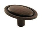Pro Value Classic Series Oil Rubbed Bronze 1-9/16" (40 mm) L x 1" (25 mm) W Knob, - SZCL7-ORB