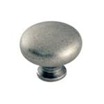 Pro Value Premiere Series Weathered Nickel 1-1/4" (32 mm) Diameter Knob, - SZPR4-WN