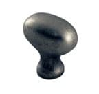 Pro Value Select Series Weathered Nickel 1-3/16" (30 mm) L x W Knob, - SZSE2-WN